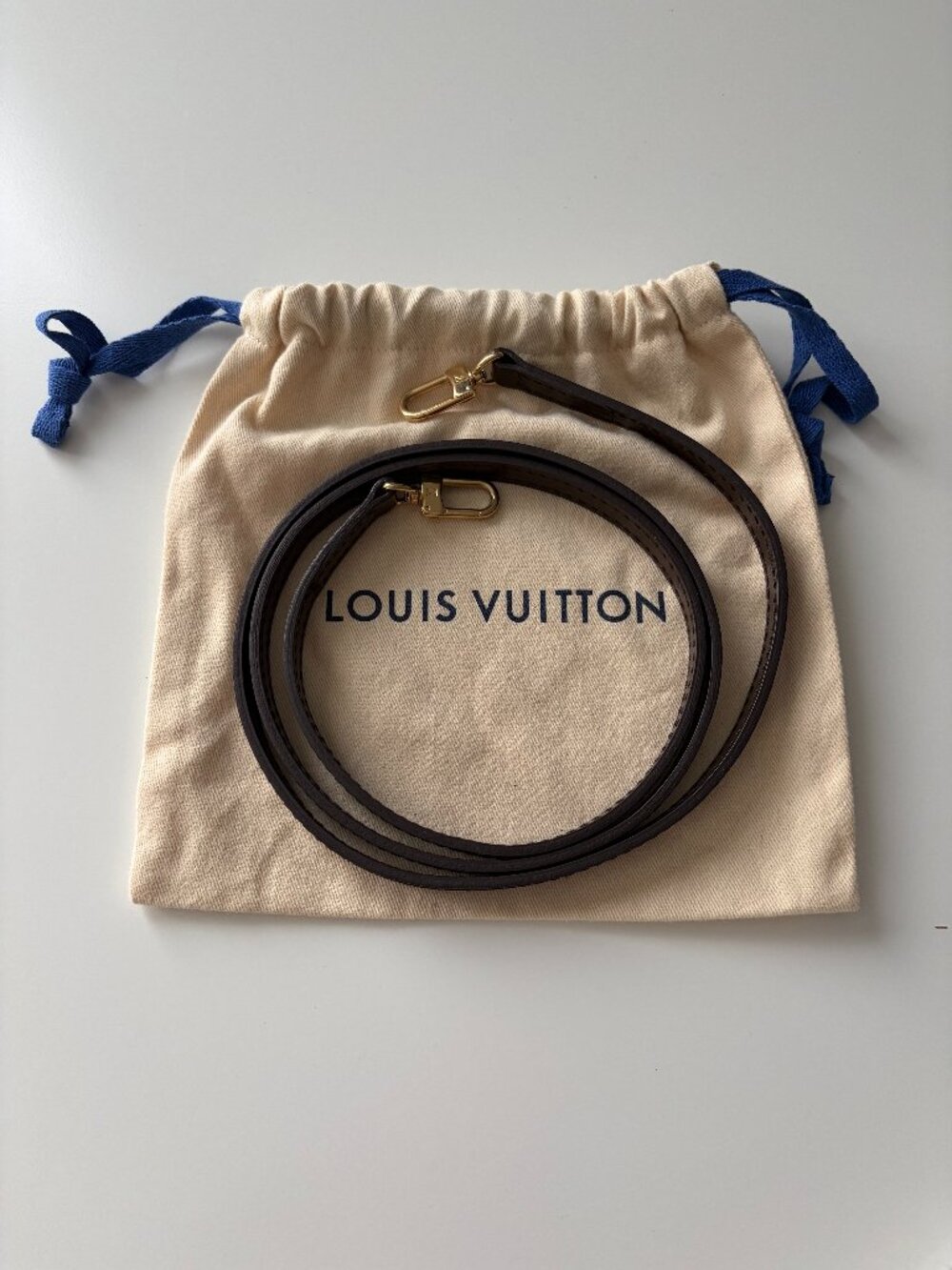 Louis Vuitton removable shoulder Strap Ebene